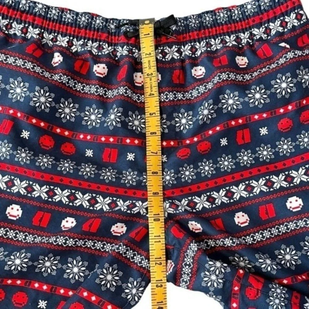 Board Shorts with Bottle Opener Mens Size L Red White Blue Resort Beach Vacation